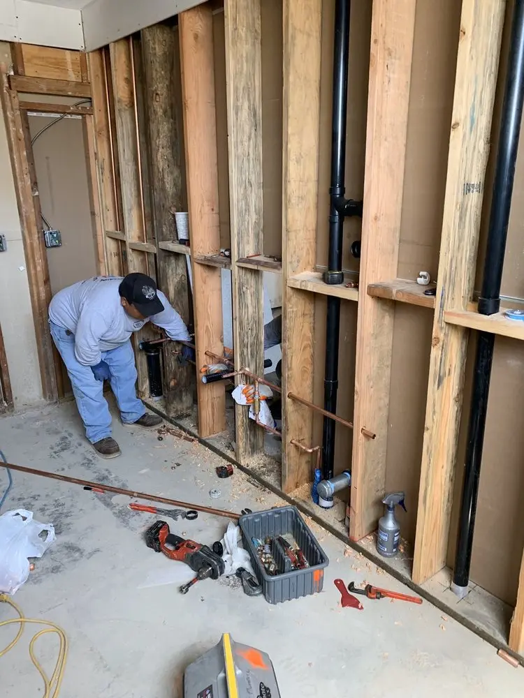 Commercial rough-in plumbing for Gas Line Repair in Toughkenamon